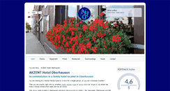 Desktop Screenshot of akzent-hotel-oberhausen.de